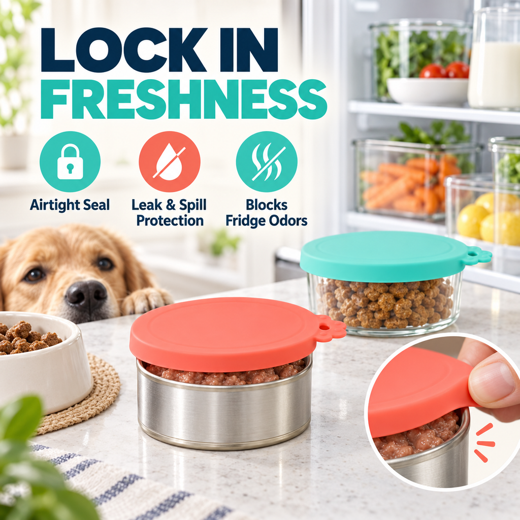 Silicone Pet Food Can Cover