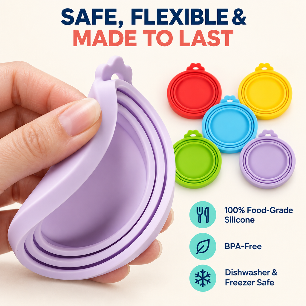Silicone Pet Food Can Cover