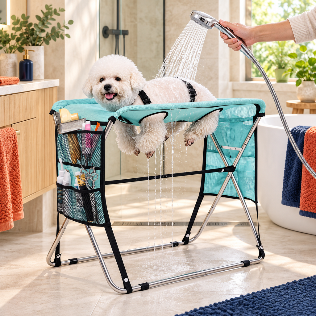 Foldable Pet Bathing Stand