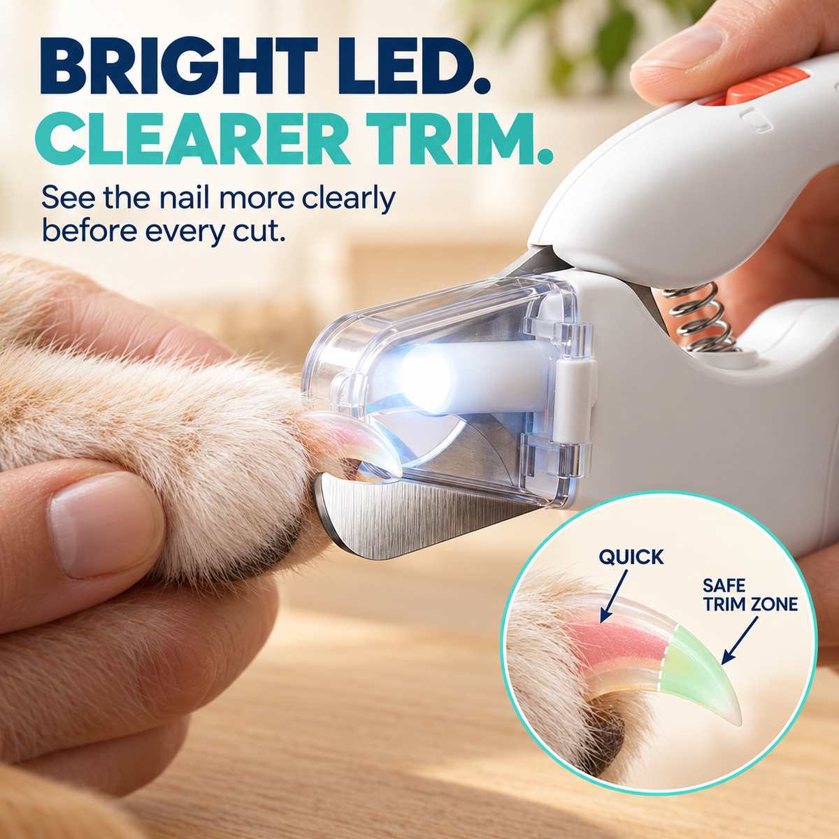 LED Pet Nail Clipper