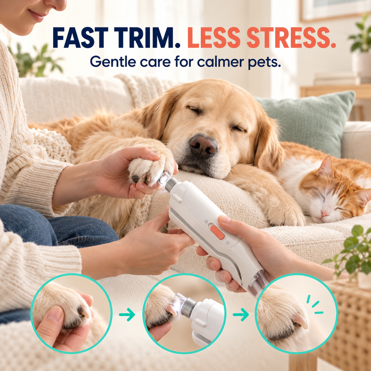 LED Pet Nail Clipper